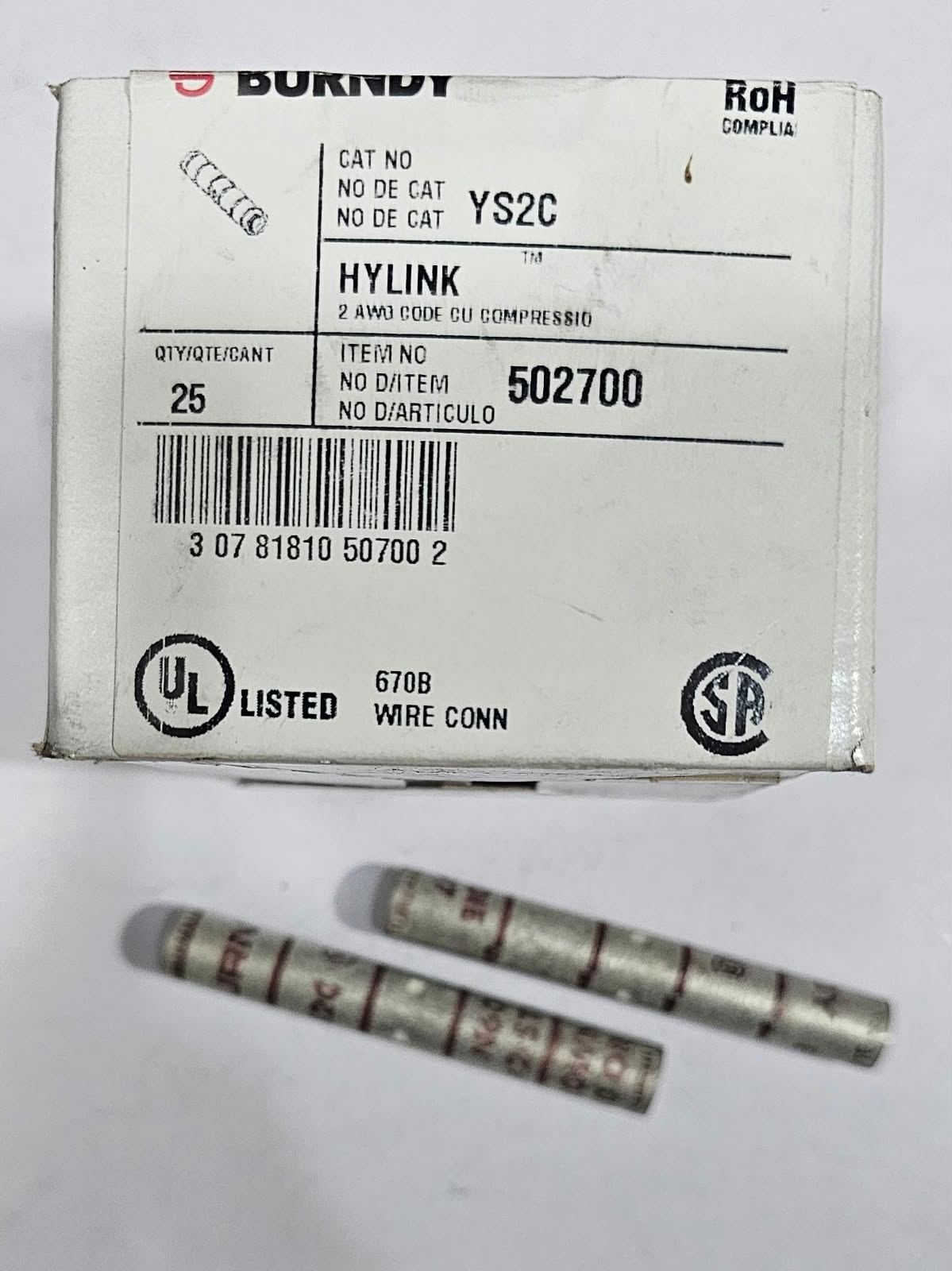 Burndy Cable Lug